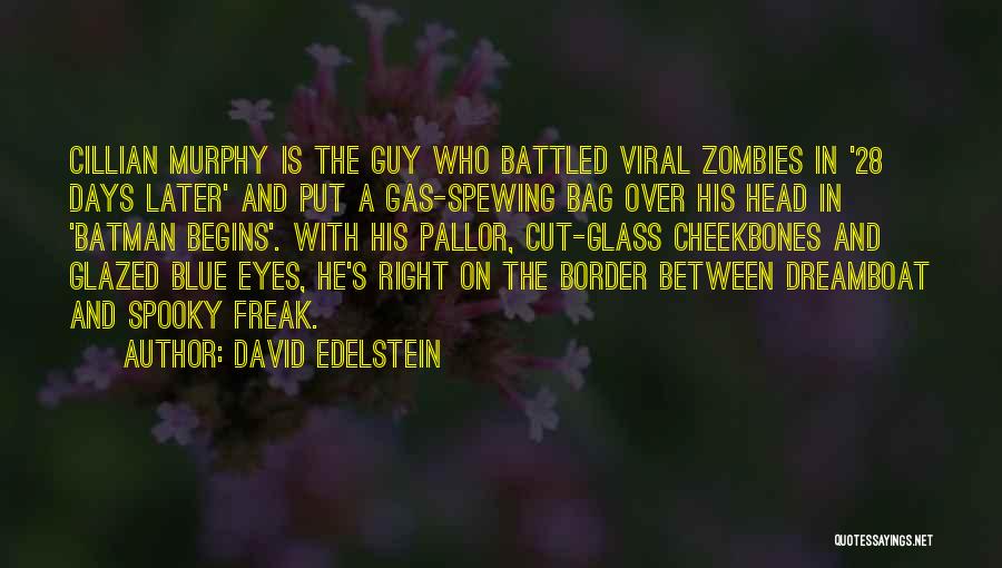 Glazed Eyes Quotes By David Edelstein