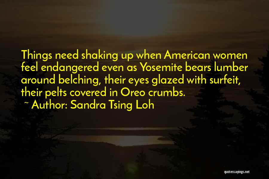 Glazed Eyes Quotes By Sandra Tsing Loh