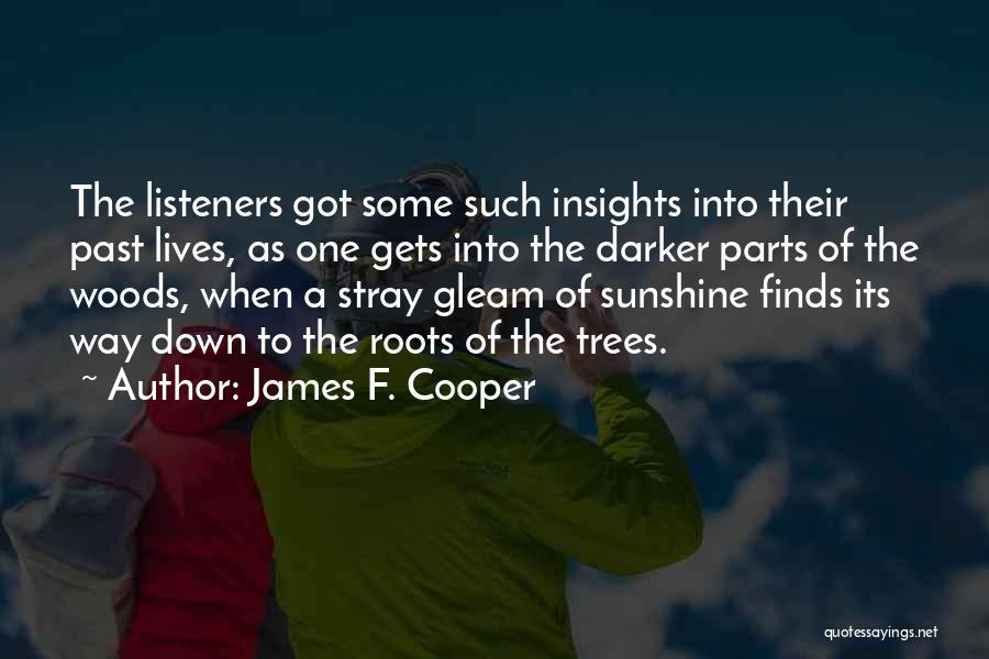 Gleam Quotes By James F. Cooper