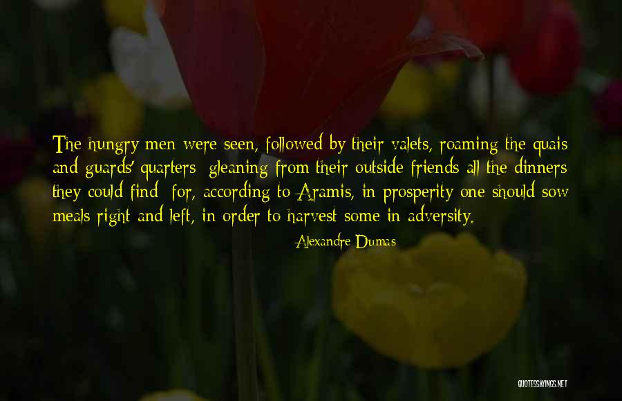 Gleaning Quotes By Alexandre Dumas