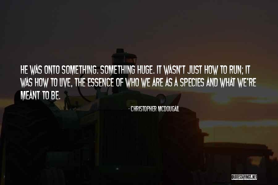 Gleaning The Fields Quotes By Christopher McDougall Gleaning The Fields Quotes By Christopher McDougall