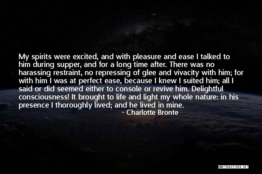 Glee Life Quotes By Charlotte Bronte Glee Life Quotes By Charlotte Bronte