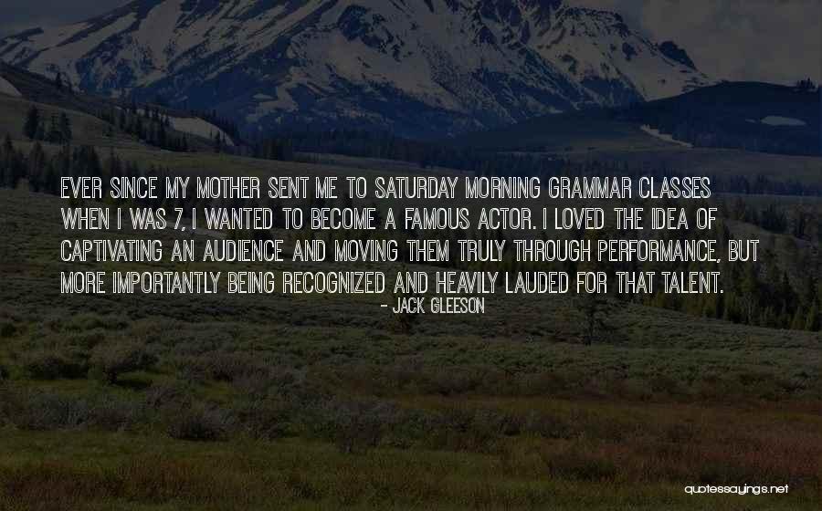 Gleeson Quotes By Jack Gleeson Gleeson Quotes By Jack Gleeson