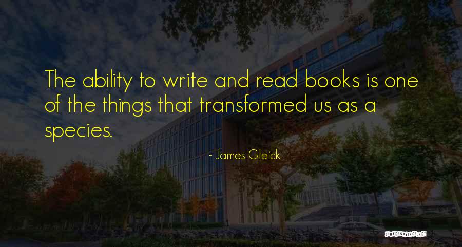 Gleick Quotes By James Gleick