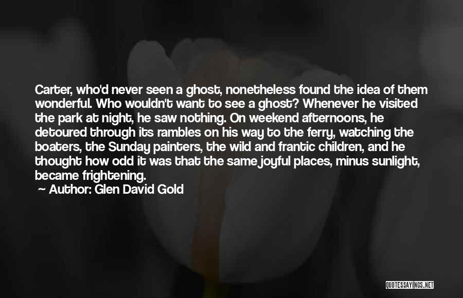 Glen David Gold Quotes 1550438