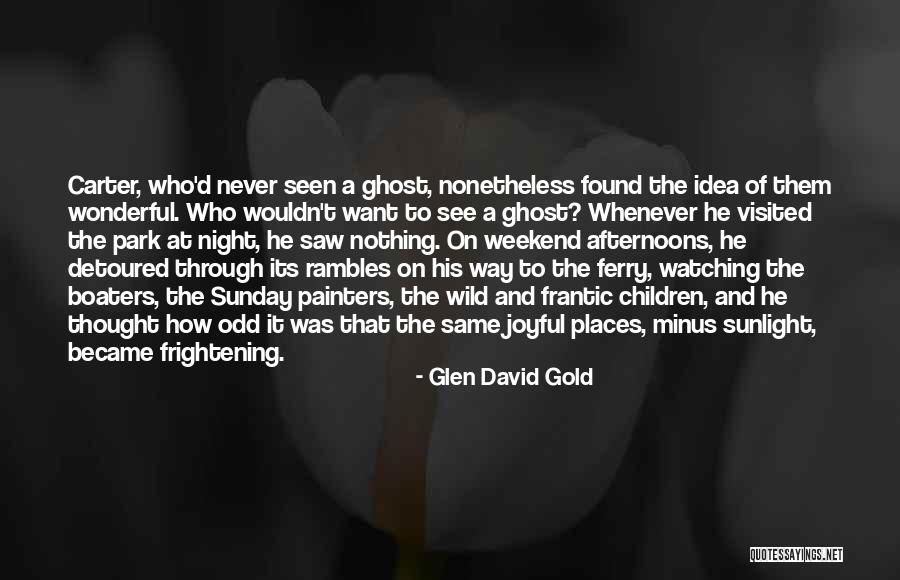 Glen David Gold Quotes 1550438