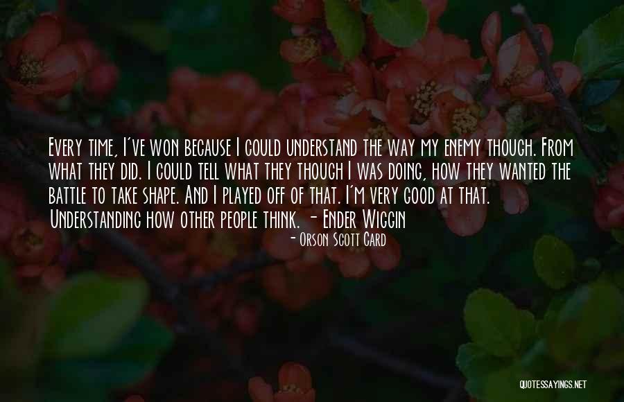 Glendinning Controls Quotes By Orson Scott Card Glendinning Controls Quotes By Orson Scott Card