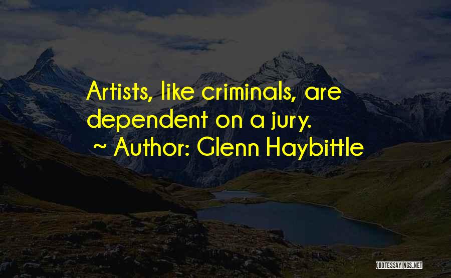 Glenn Haybittle Quotes 1477299