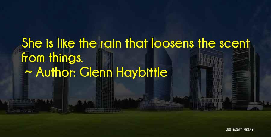 Glenn Haybittle Quotes 2180567