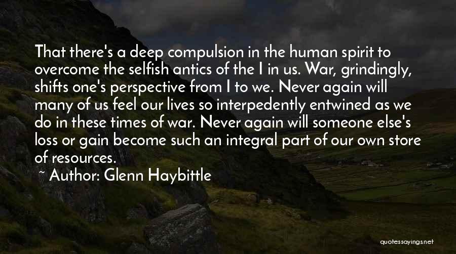 Glenn Haybittle Quotes 311480