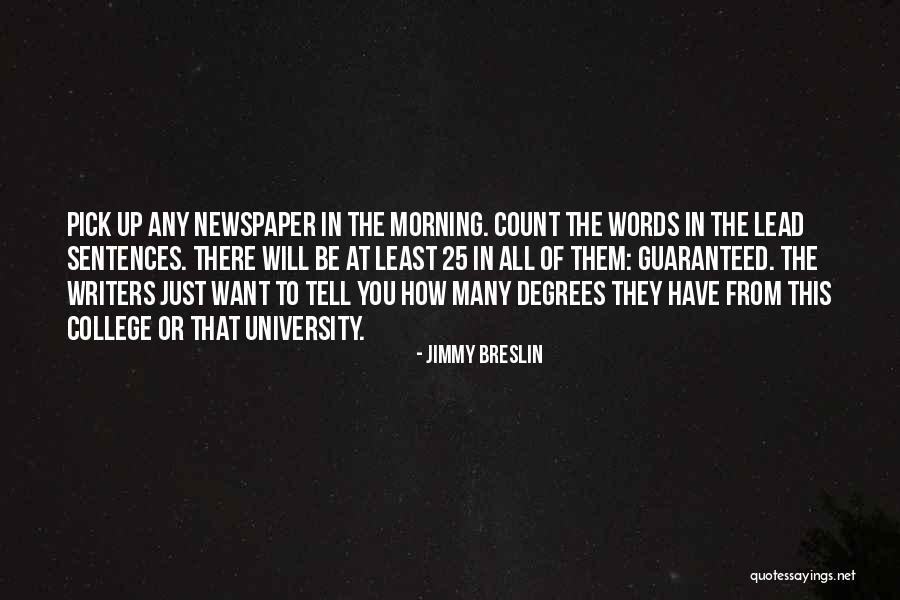 Glenview Quotes By Jimmy Breslin Glenview Quotes By Jimmy Breslin