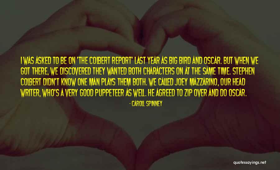Glgenbuffers Quotes By Caroll Spinney Glgenbuffers Quotes By Caroll Spinney