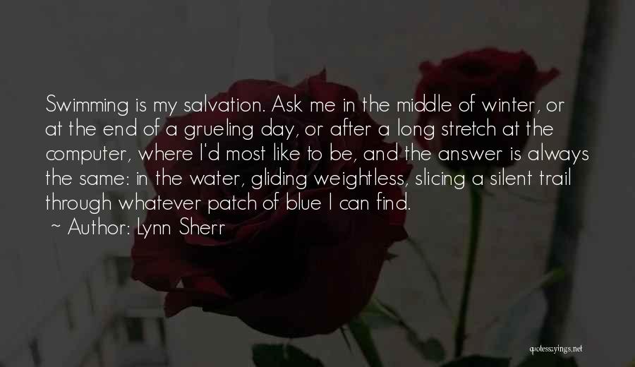 Gliding Quotes By Lynn Sherr