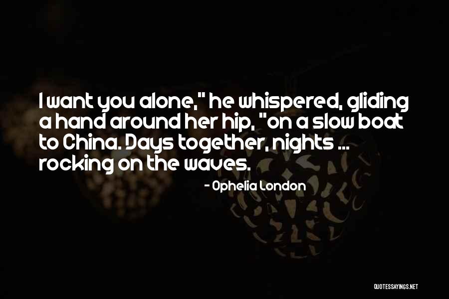 Gliding Quotes By Ophelia London