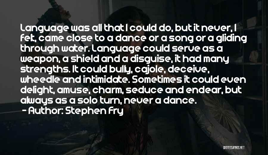 Gliding Quotes By Stephen Fry