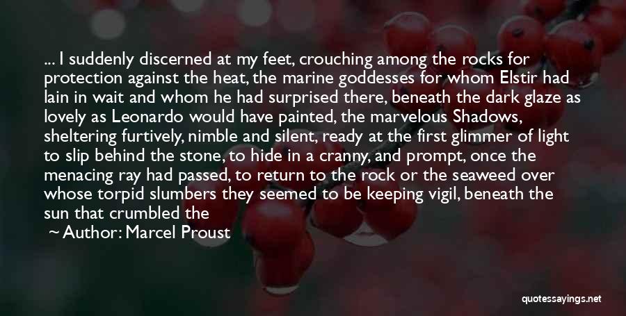 Glimmer Of Light Quotes By Marcel Proust