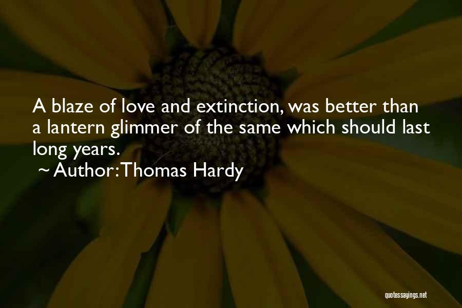 Glimmer Quotes By Thomas Hardy