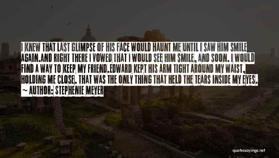 Glimpse Of Smile Quotes By Stephenie Meyer