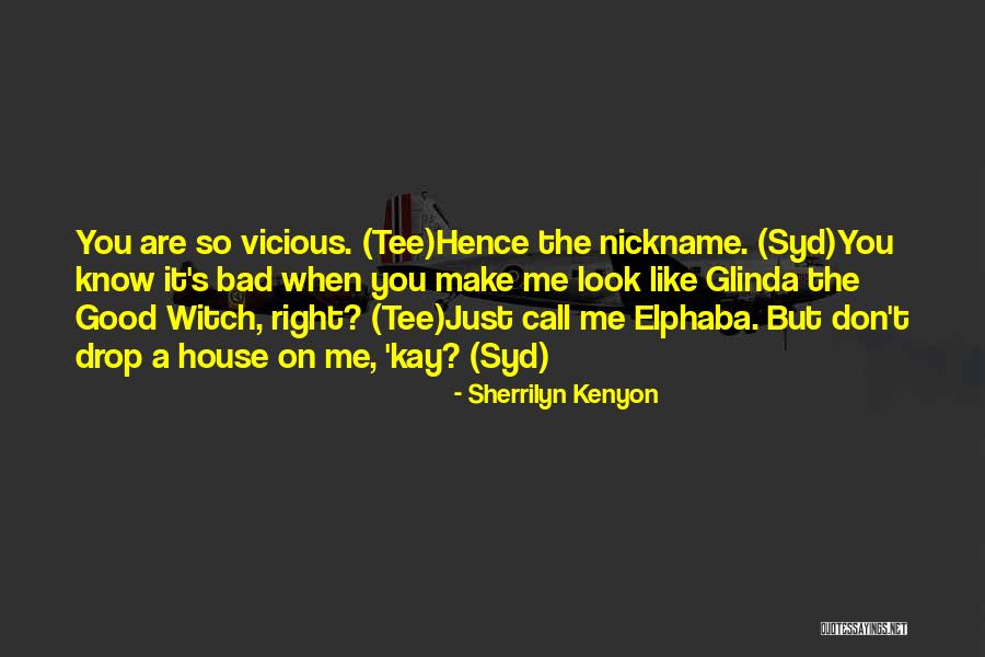 Glinda Good Witch Quotes By Sherrilyn Kenyon Glinda Good Witch Quotes By Sherrilyn Kenyon