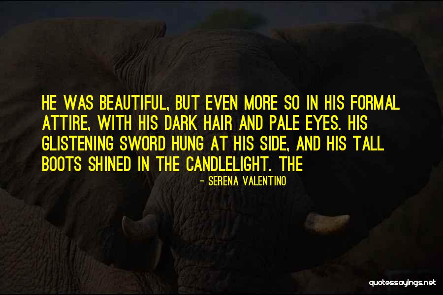 Glistening Eyes Quotes By Serena Valentino