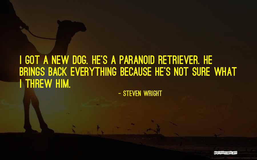 Glittered When He Walked Quotes By Steven Wright Glittered When He Walked Quotes By Steven Wright