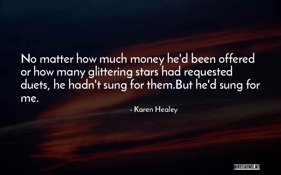 Glittering Love Quotes By Karen Healey