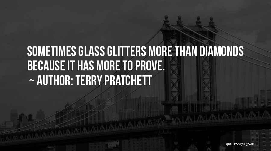Glitters Quotes By Terry Pratchett