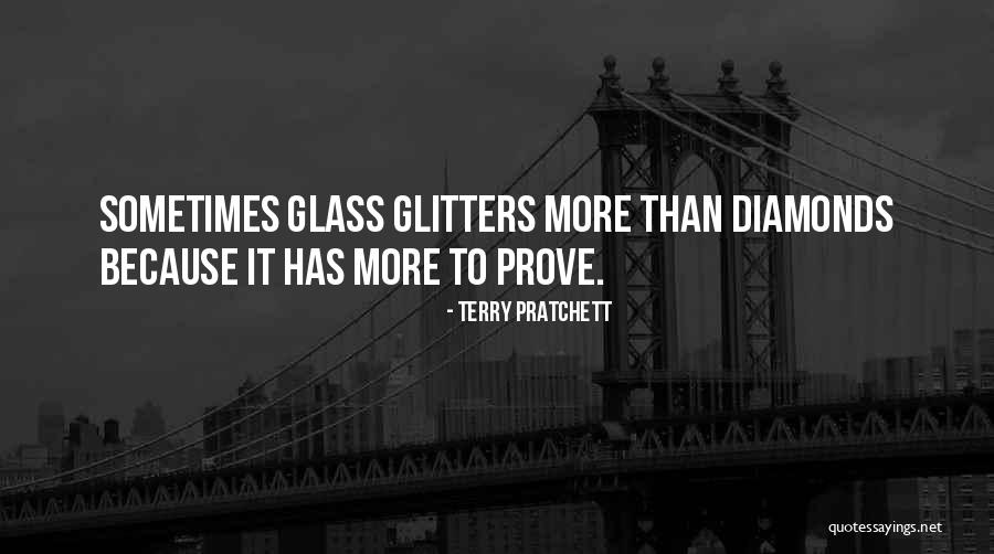 Glitters Quotes By Terry Pratchett