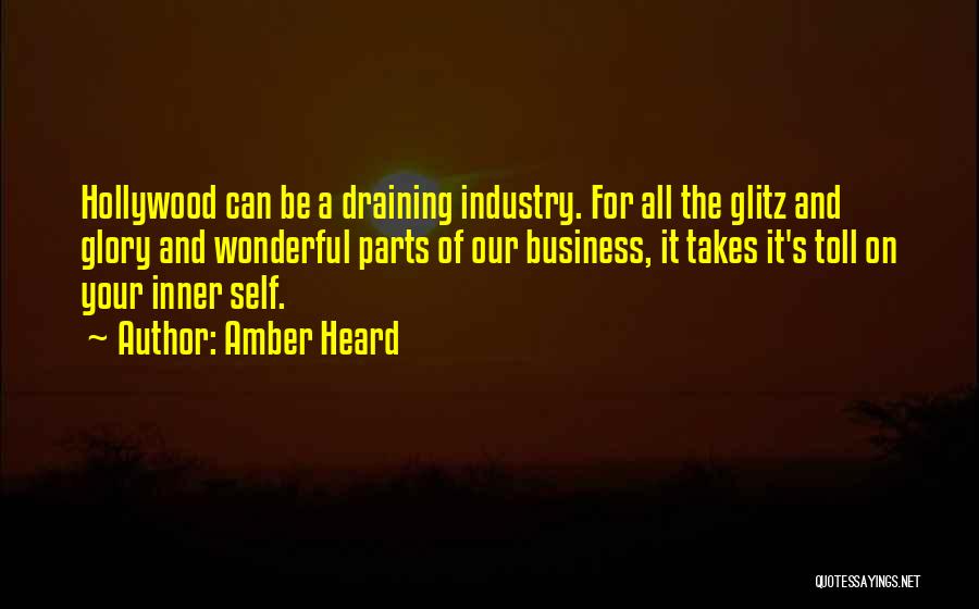 Glitz Quotes By Amber Heard