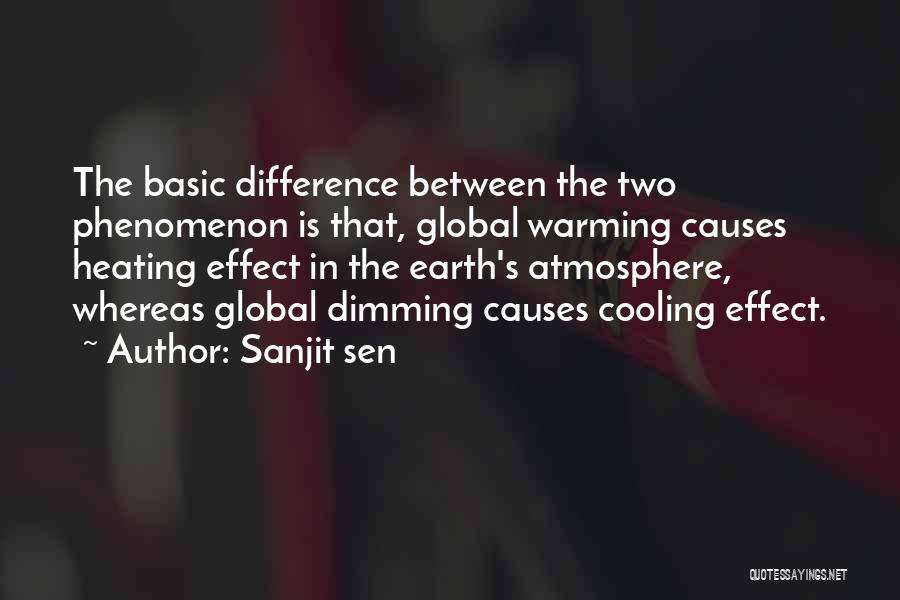 Global Cooling Quotes By Sanjit Sen