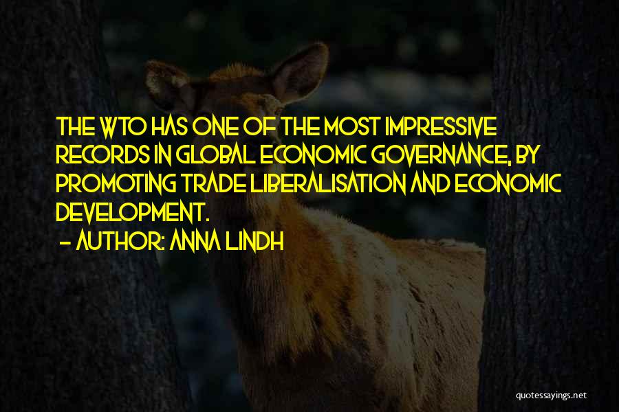 Global Governance Quotes By Anna Lindh