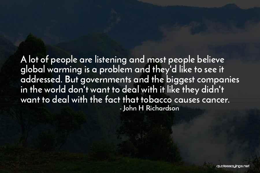 Global It Companies Quotes By John H Richardson Global It Companies Quotes By John H Richardson