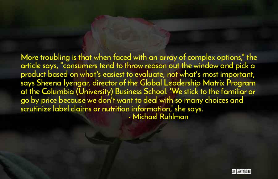 Global Leadership Quotes By Michael Ruhlman Global Leadership Quotes By Michael Ruhlman