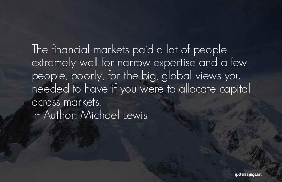 Global Markets Quotes By Michael Lewis