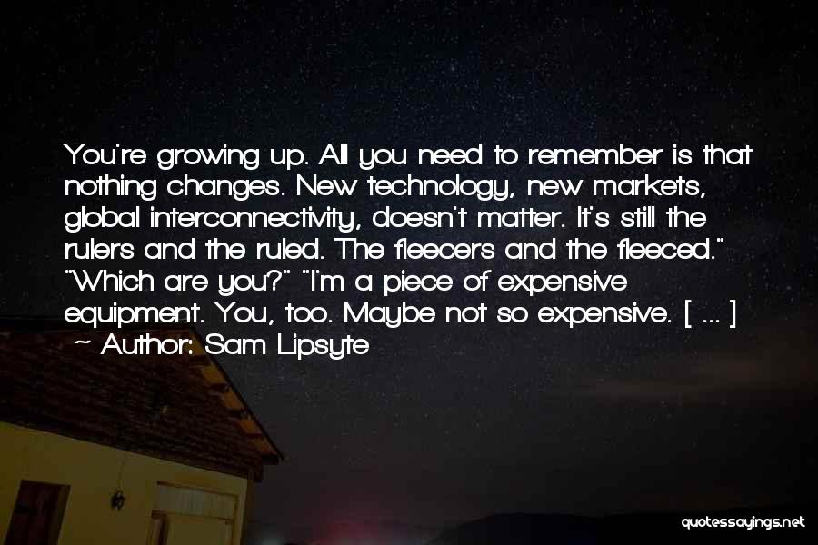 Global Markets Quotes By Sam Lipsyte