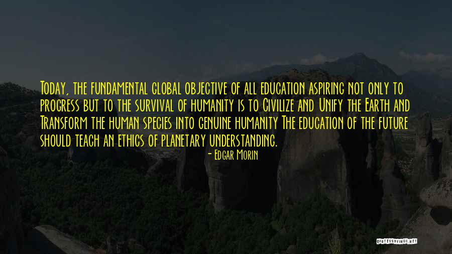 Global Progress Quotes By Edgar Morin Global Progress Quotes By Edgar Morin