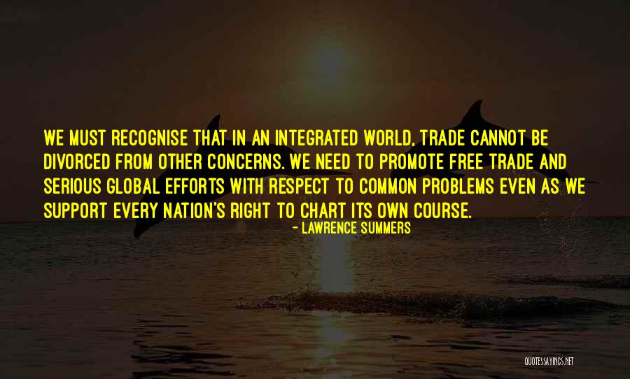 Global Trade Quotes By Lawrence Summers