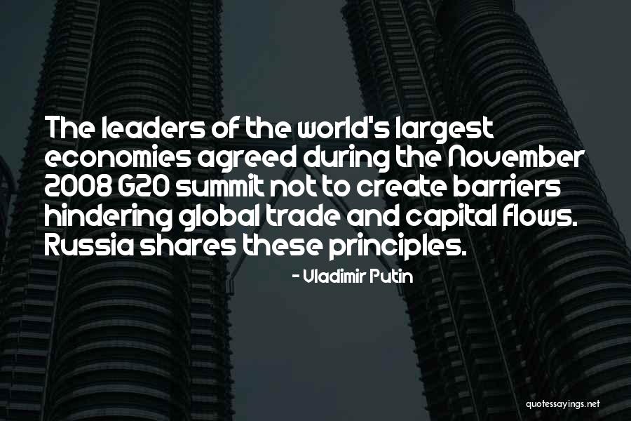 Global Trade Quotes By Vladimir Putin Global Trade Quotes By Vladimir Putin