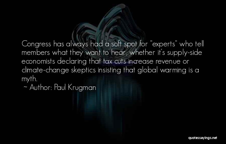 Global Warming Climate Change Quotes By Paul Krugman