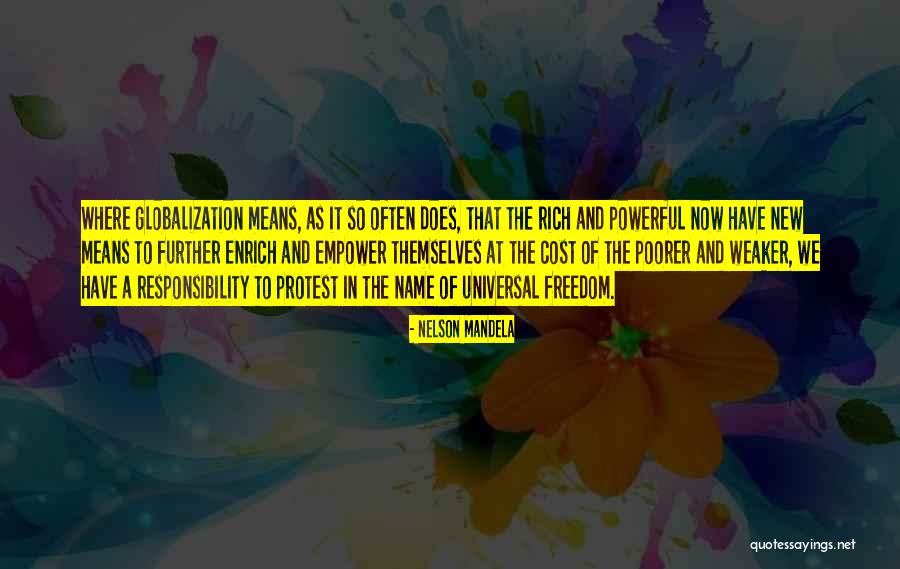 Globalization Quotes By Nelson Mandela Globalization Quotes By Nelson Mandela