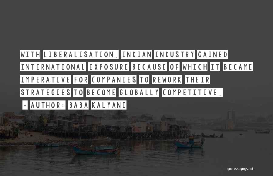 Globally Competitive Quotes By Baba Kalyani