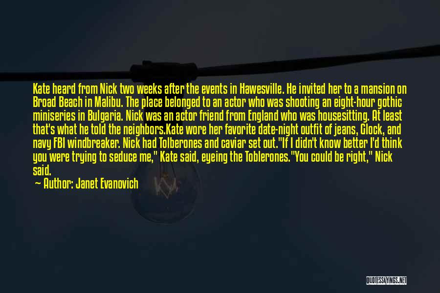 Glock 9 Quotes By Janet Evanovich