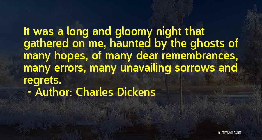 Gloomy Quotes By Charles Dickens