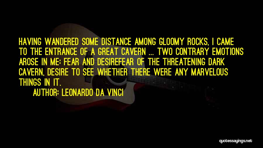 Gloomy Quotes By Leonardo Da Vinci