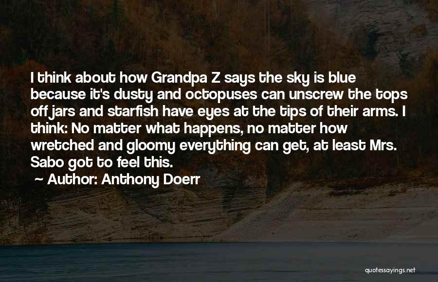 Gloomy Sky Quotes By Anthony Doerr