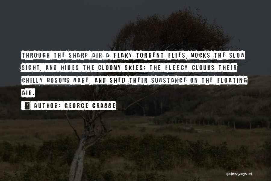 Gloomy Sky Quotes By George Crabbe