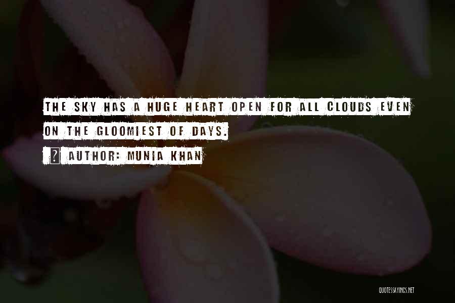 Gloomy Weather Quotes By Munia Khan