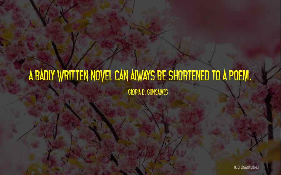 Gloria D. Gonsalves Quotes 1354706