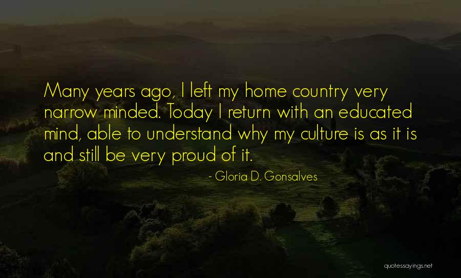 Gloria D. Gonsalves Quotes 1374420 Gloria D. Gonsalves Quotes 1374420