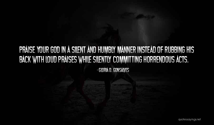 Gloria D. Gonsalves Quotes 1696567 Gloria D. Gonsalves Quotes 1696567